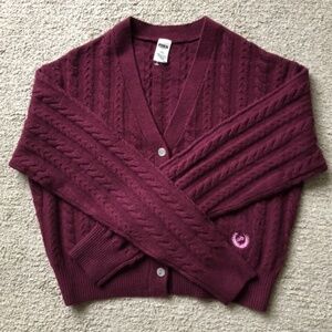 Pink Victoria’s Secret V- Neck Cardigan Sweater.NWOT.